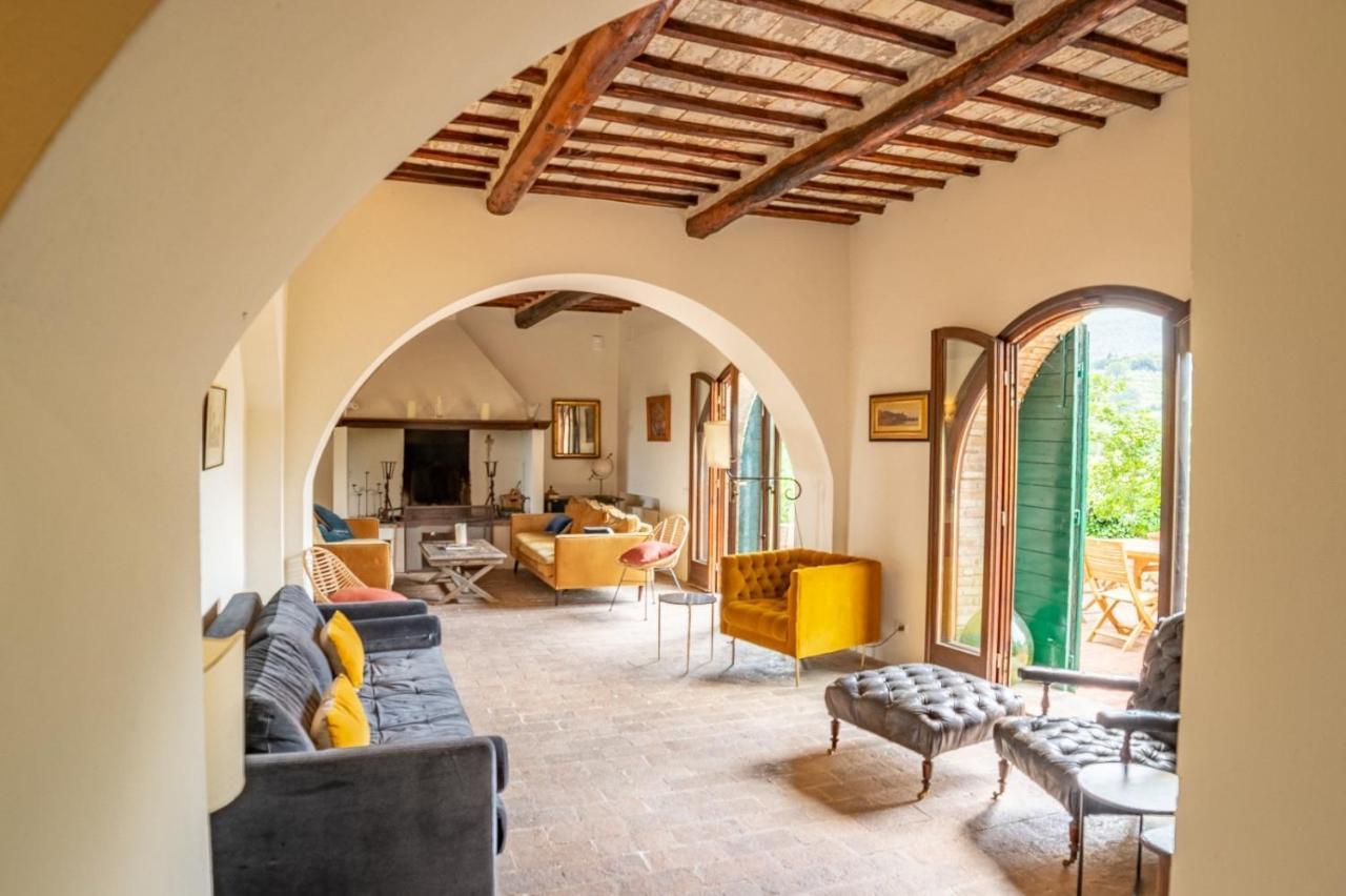 Podere Bargnano Cetona, Sleeps 12, Pool, Wifi, Air Conditioning Luaran gambar